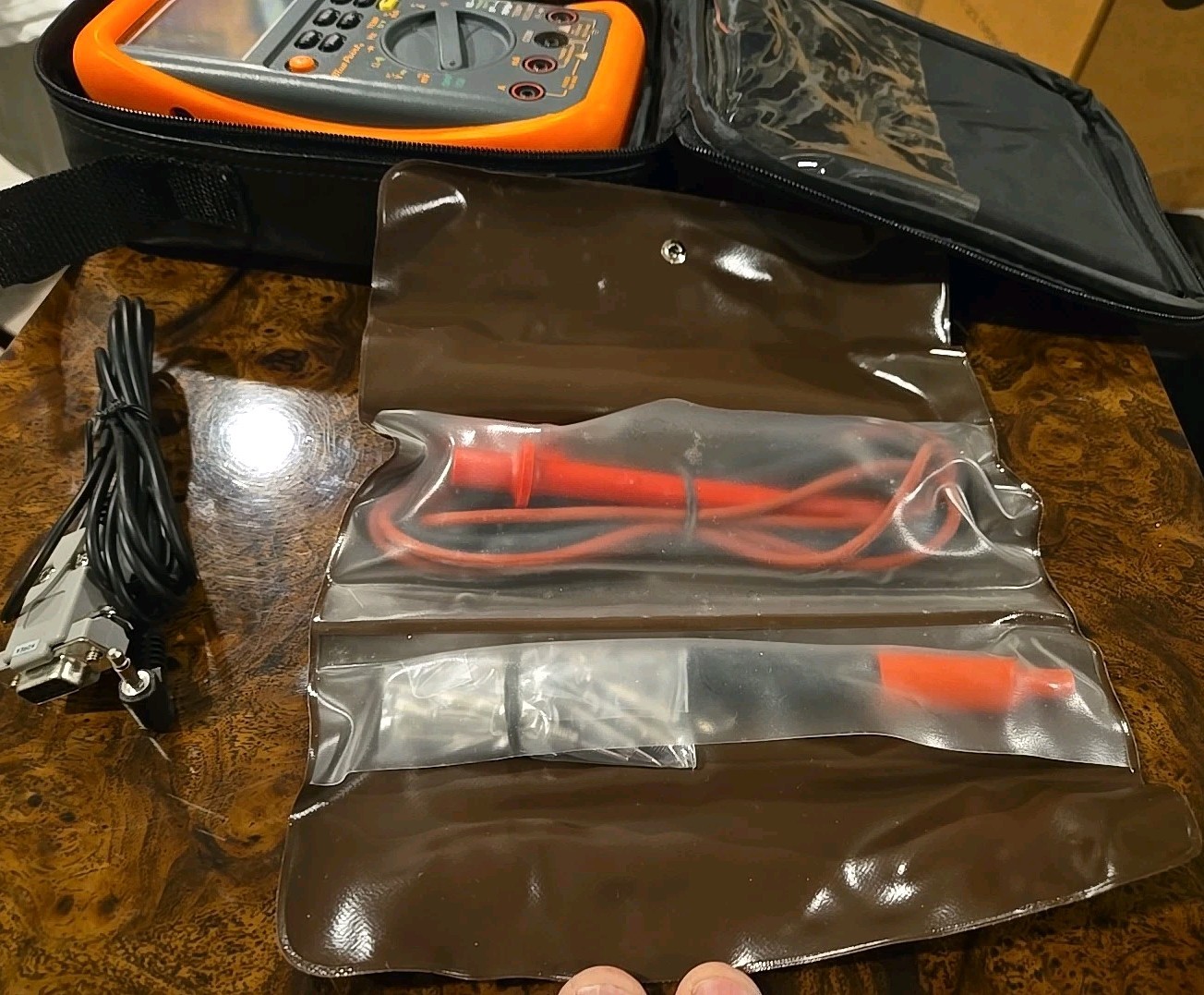Blue-Point Tools Multimeter MT596 w/ Wire Leads in Soft Case