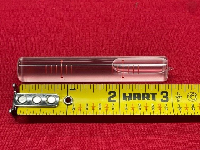 Starrett PT15025 Level Vial Only for 98-8 Machinists Level, 8″ IN STOCK