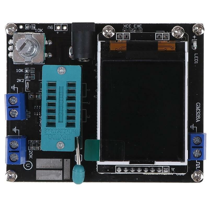 GM328A English Assembled Transistor Tester Diode Capacitance ESR ATMEAG328P