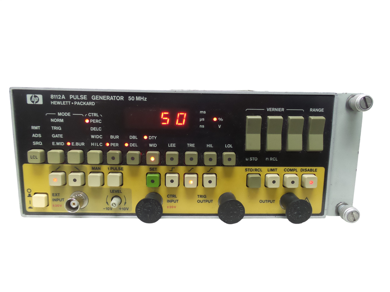 HP 8112A PULSE GENERATOR 50MHz – Free shipping