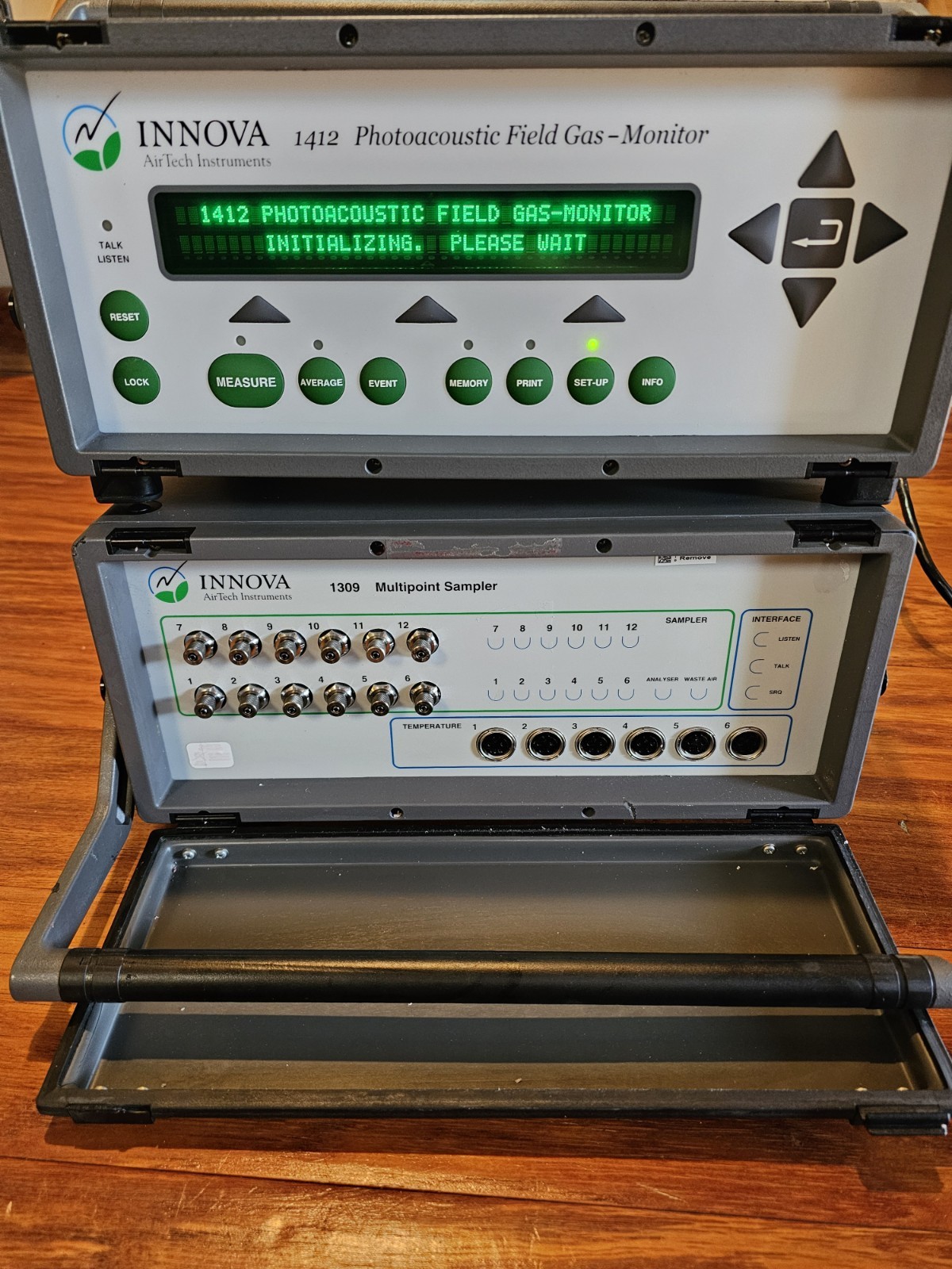 LUMASENSE Photoacoustic Monitor INNOVA 1412 + INNOVA 1309 Multipoint Sampler