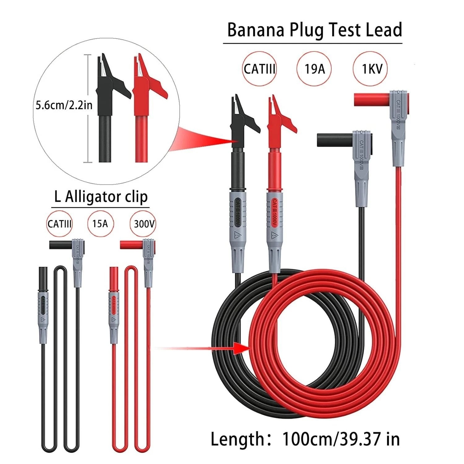 Versatile Leads for Fluke & Innova Multimeters