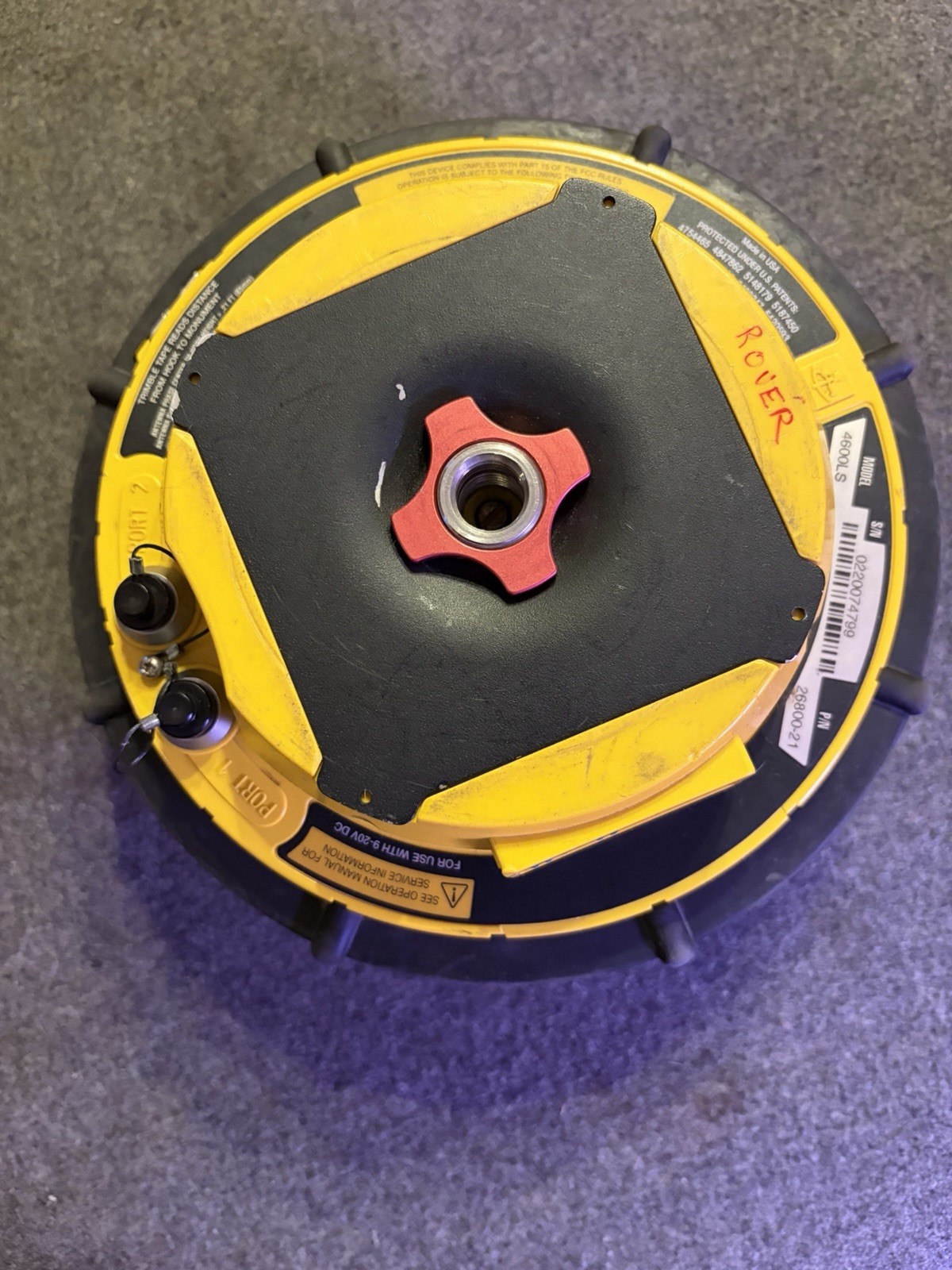 Trimble Model 4600LS GPS Receiver P/N: 26800-11 UNTESTED