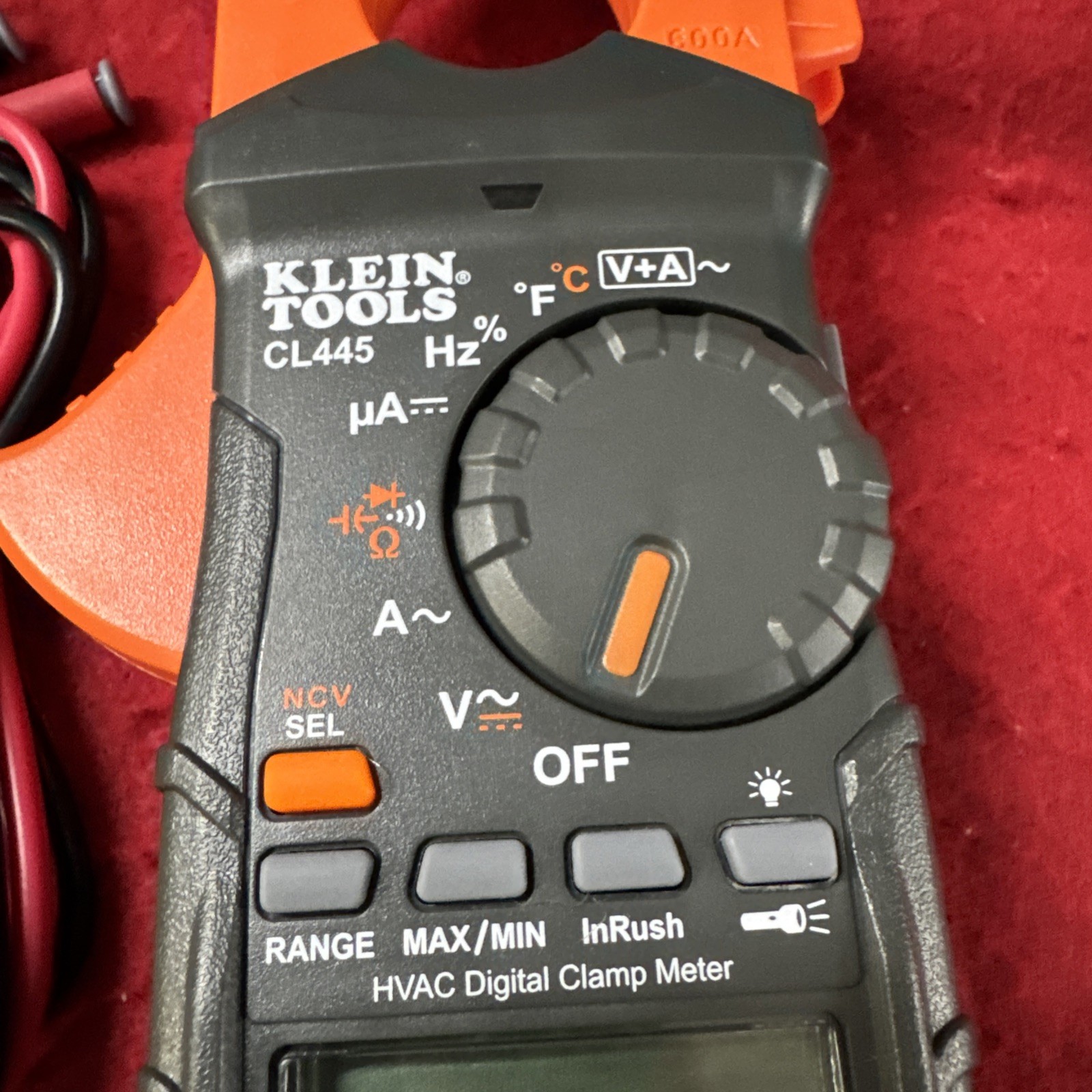 Klein Tools CL445 True RMS Clamp Meter Multimeter 600A 600V 6000 Count CAT IV