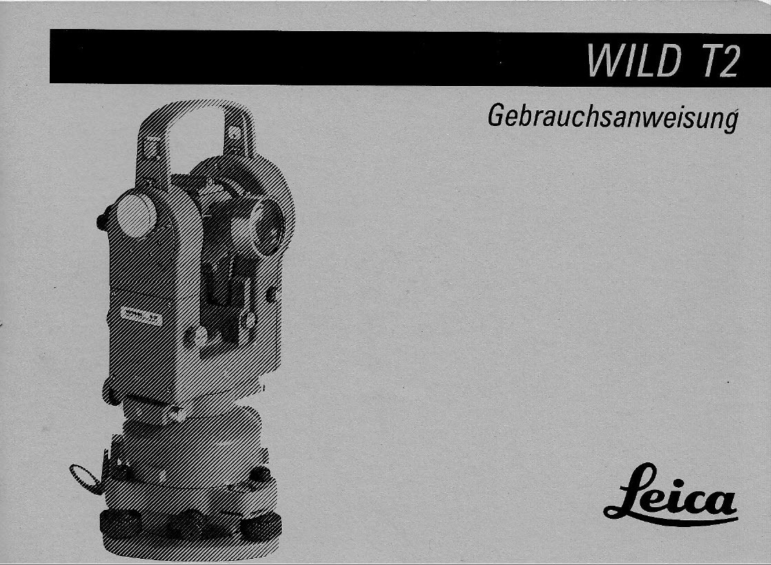 Wild Heerbrugg T2 (mod) user manual – PDF File in English or German