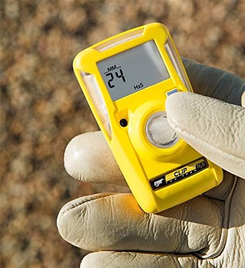 BW Technologies Corded Electric BWC2-H BW Clip Single Gas H2S Monitor