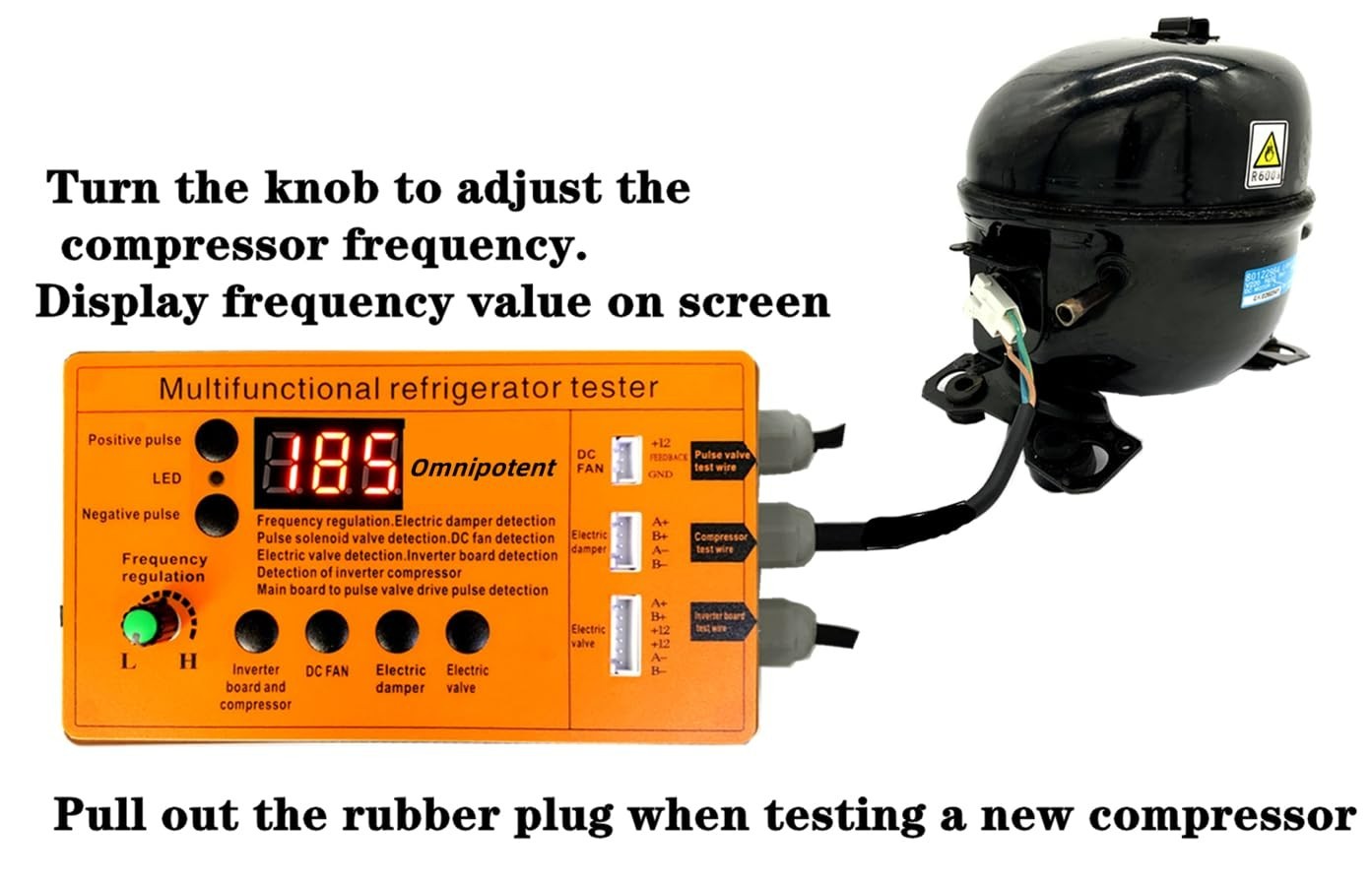8 In 1 Inverter Refrigerator Detector Multifunctional Refrigerator Tester