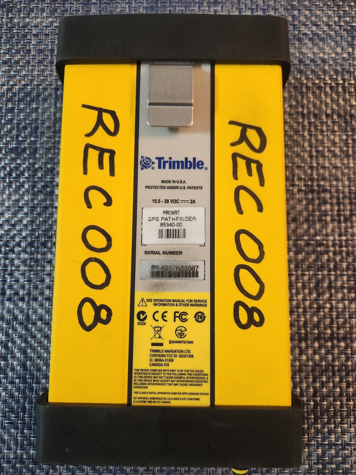 TRIMBLE GPS PATHFINDER PROXRT RECEIVER