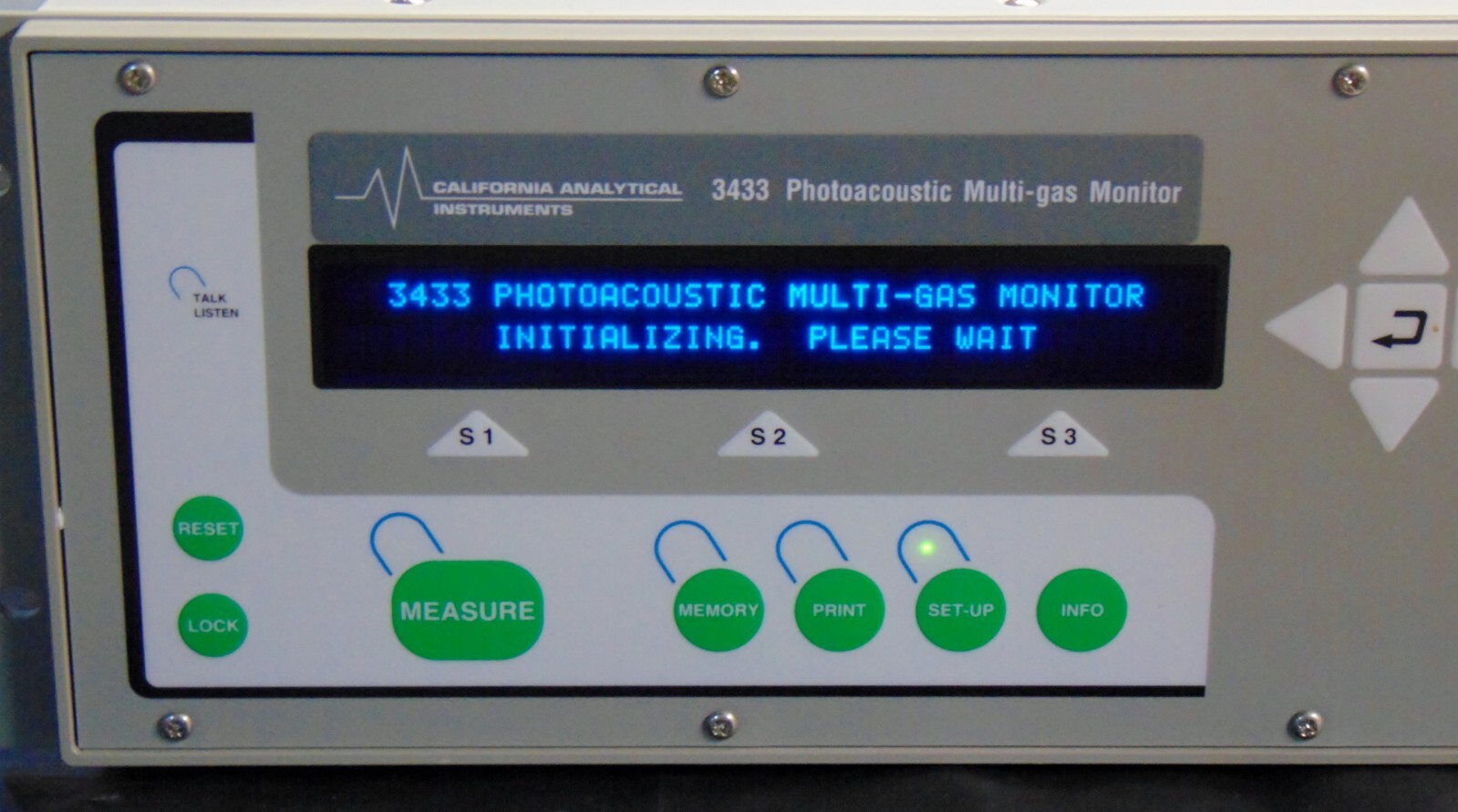 Innova Model 3433 Photoacoustic Multi-Gas Monitor California Analytical 3433A