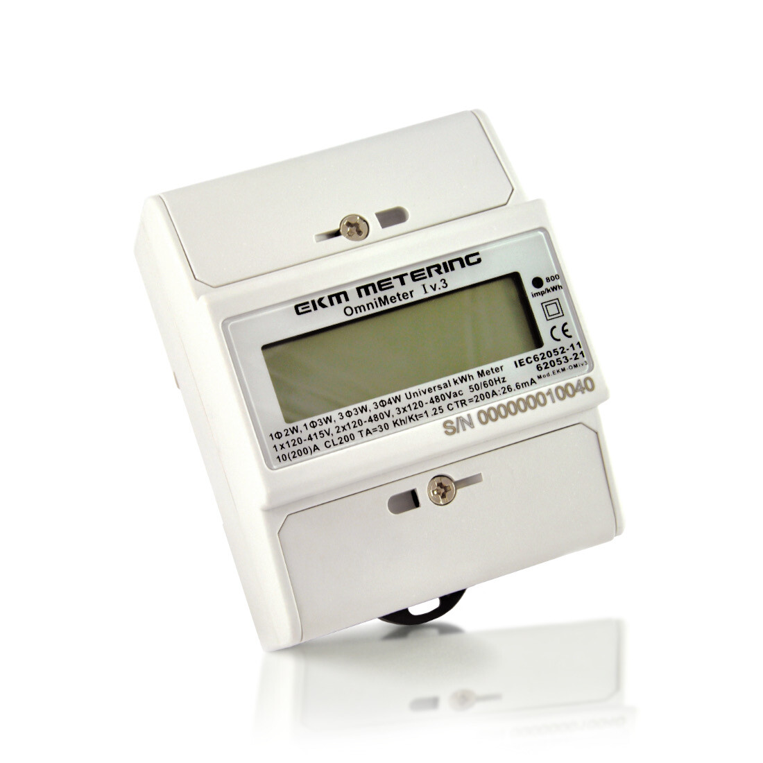 Digital Electric kWh Meter – 120, 120/240V – Up to 480V – Apartment Submeter #24