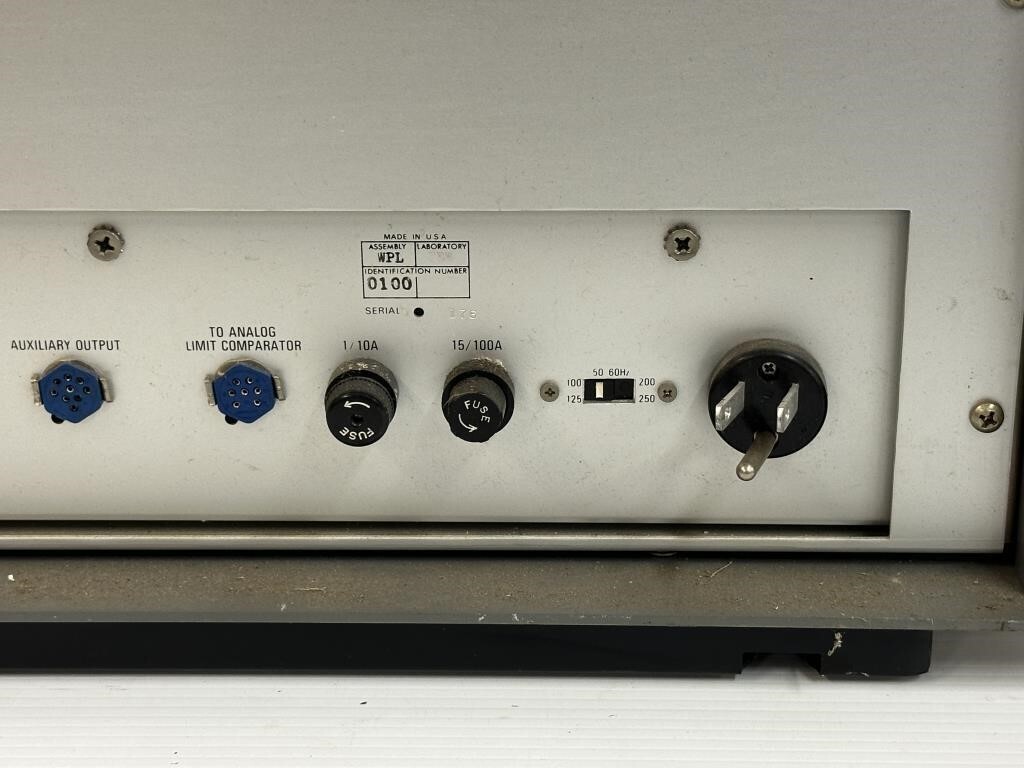 General Radio 1662 Resistance Limit Bridge NO WAY TO TEST!!