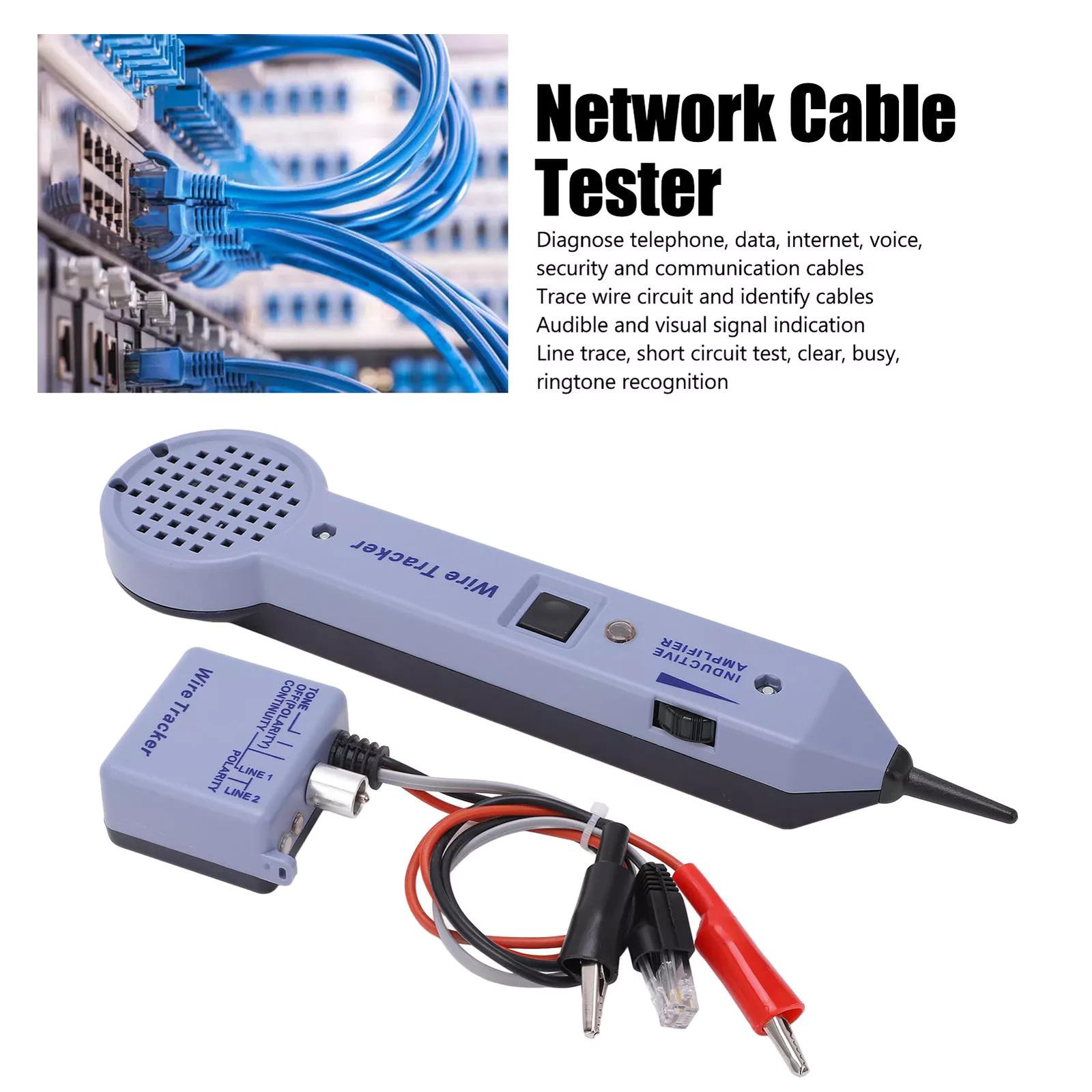 New Tone Generator Set Wire Tracer Kit Features LED Indicator Proximity Lighting