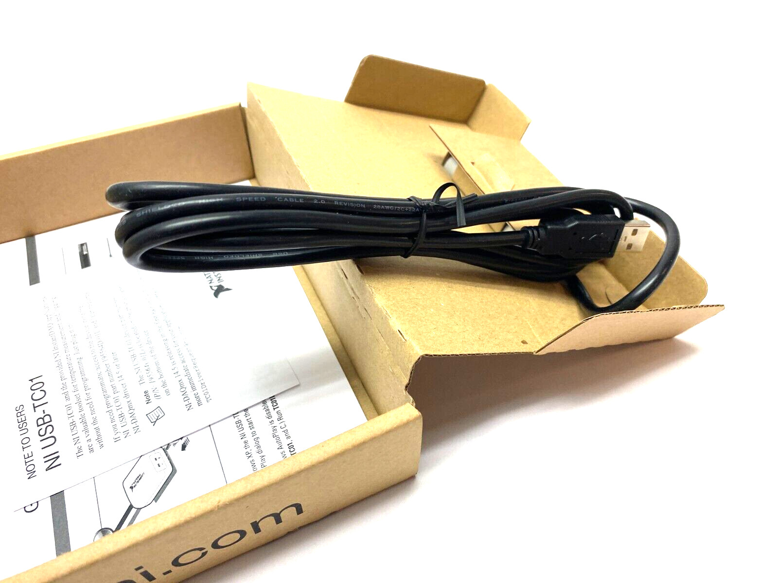 National Instruments 781314-02 Temperature Input Thermocouple Device NI USB TC01
