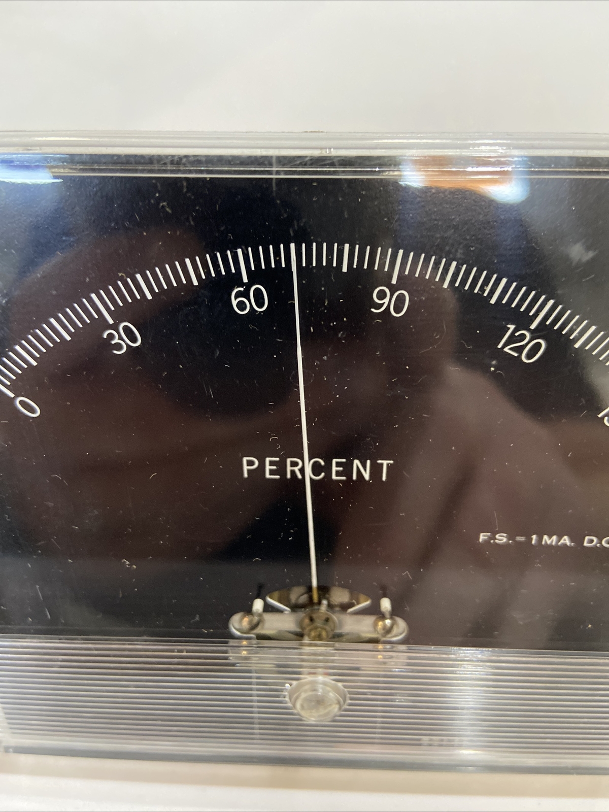 0-150 Percent Power Analog Panel Meter Model 55141 Unbranded #S