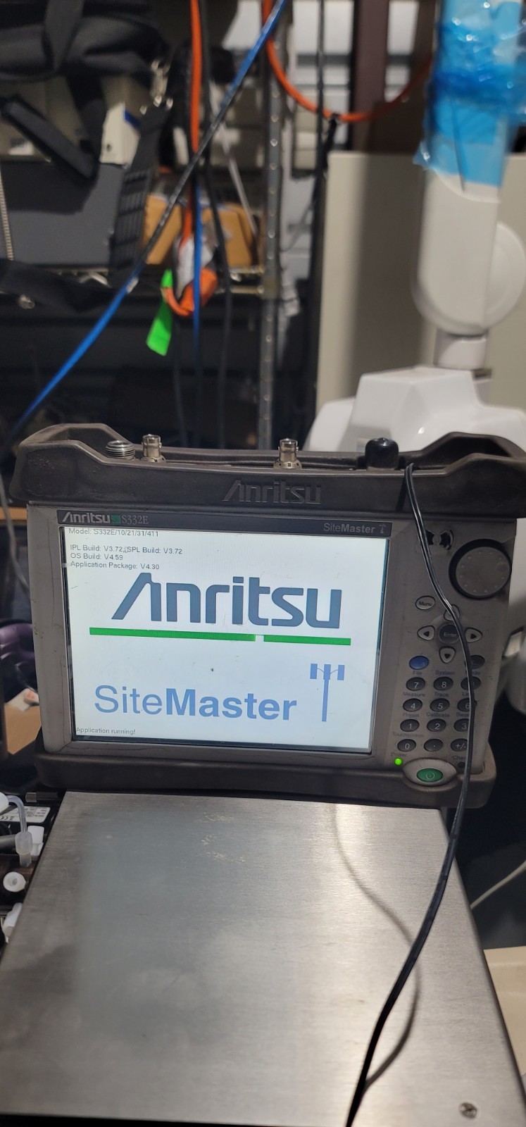 Anritsu S332E Cable and antenna analyzer Spectrum analyzer Touchscreen
