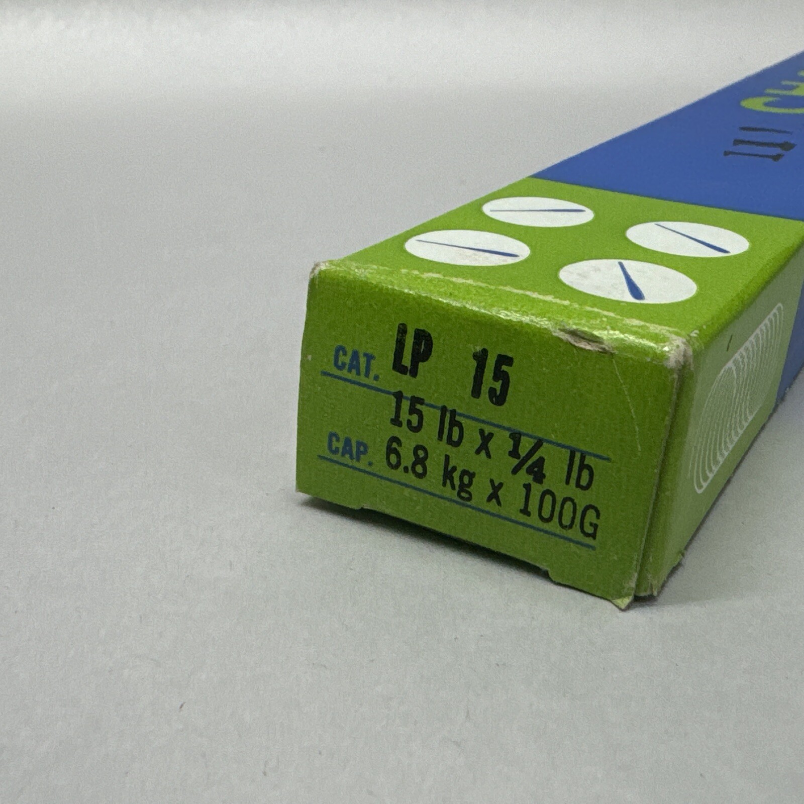 Chatillon LP15 Precison Push Pull Gage 15 Lbs in 1/4 lb 0-6800 Grams NEW NOS LP