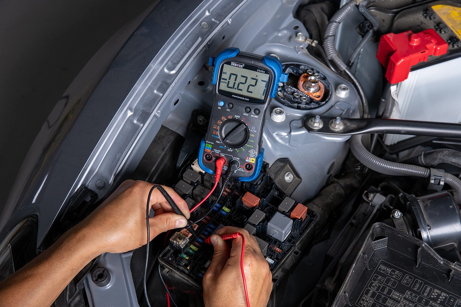 Innova 3340 Automotive Digital Multimeter Engine Diagnostic Tool With Pro Fea…