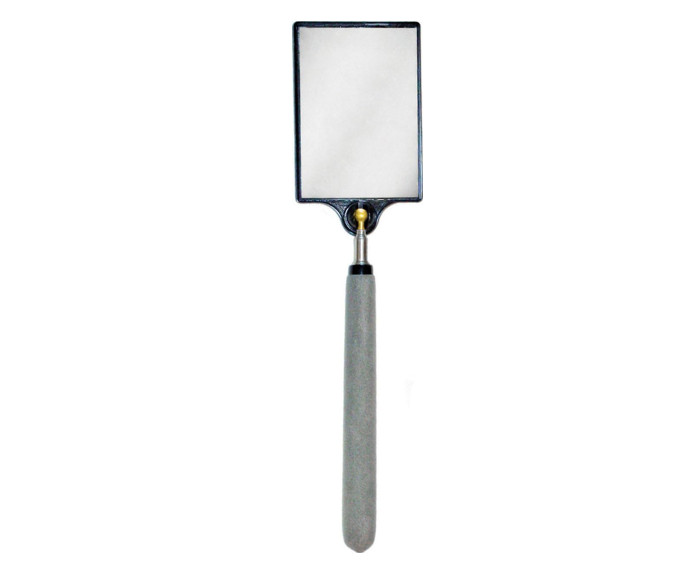 MAG-MATE 318 Telescoping Rectangular Glass Inspection Mirror, Free Shipping