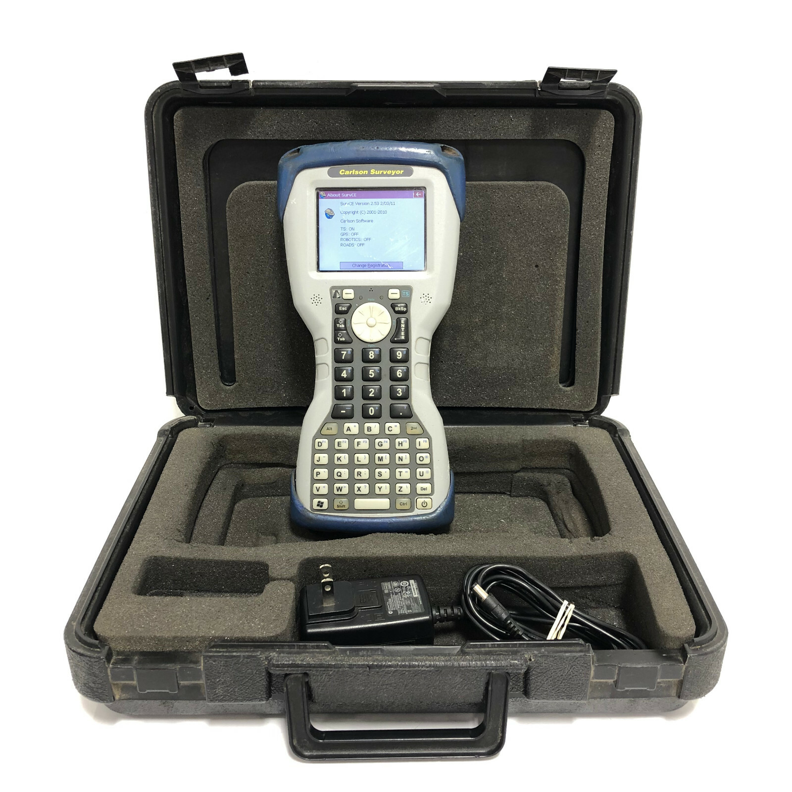 Carlson Surveyor Field Controller Data Collector w/ SurvCE v2.53 TS & Hard Case