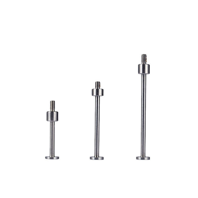 M2.5 Thread Flat Contact Point 6mm Dia for Depth Gauge Dial Digital Indicator