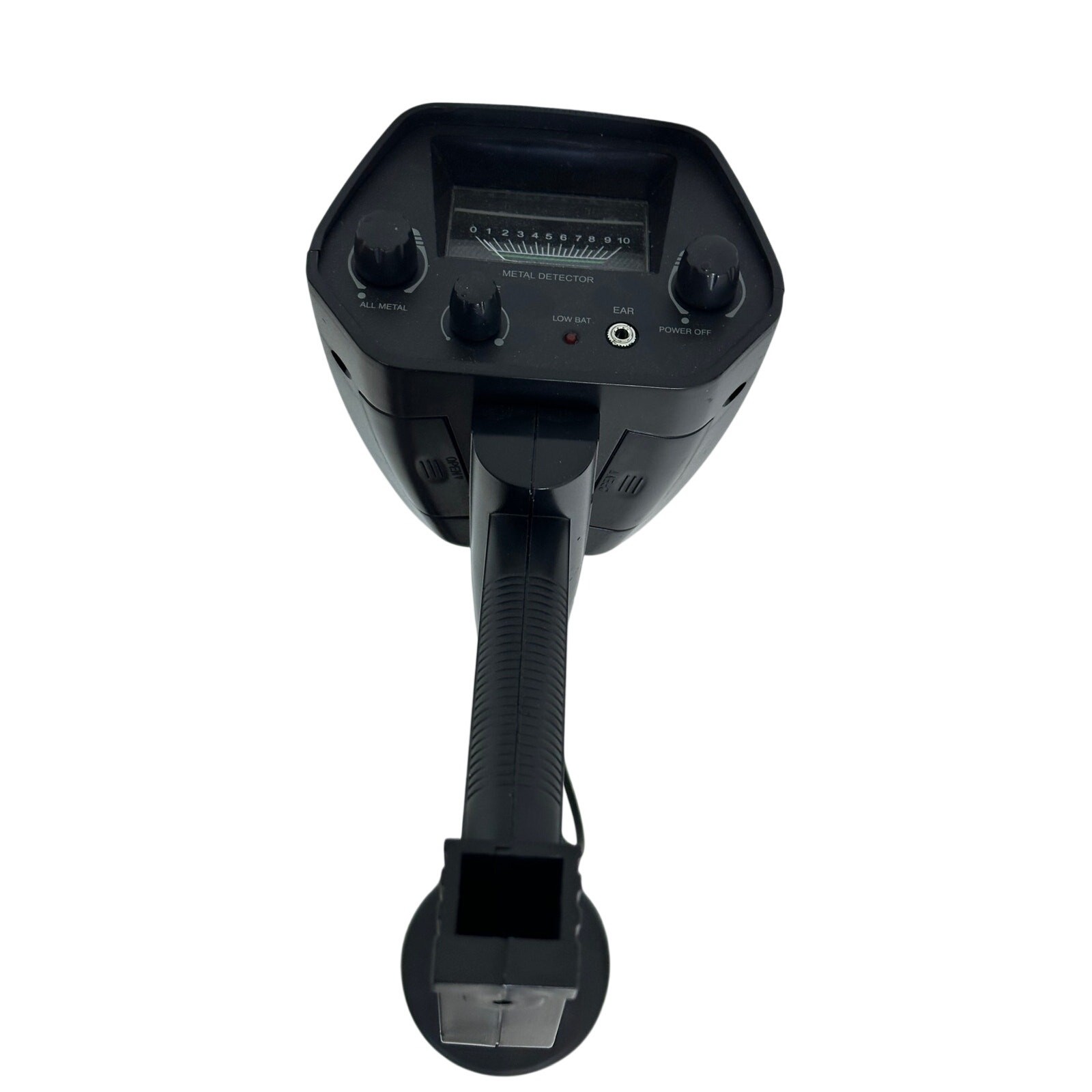 Metal Detector Waterproof Search Coil Adjustable Height All Metal Headphone Jack