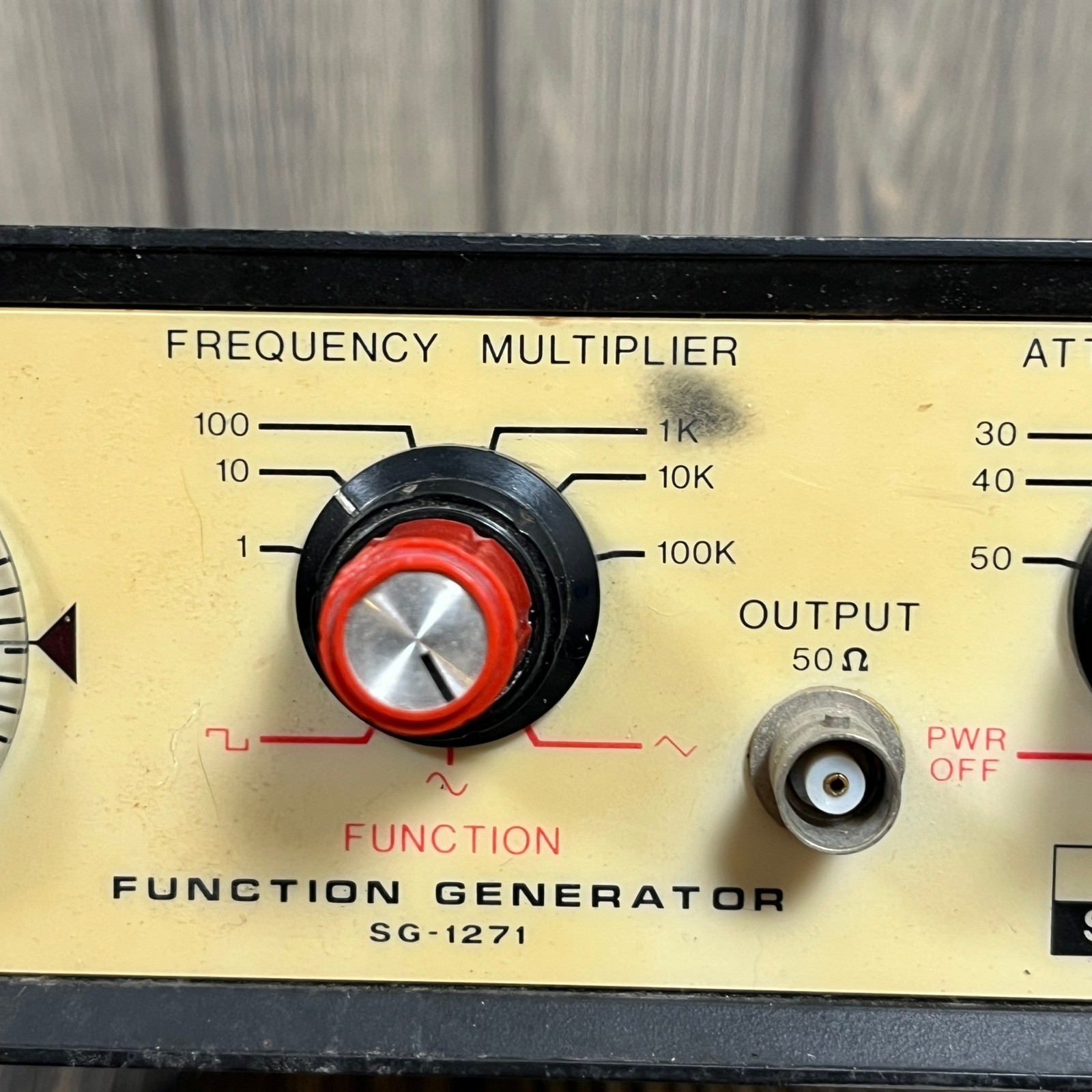 Heath Schlumberger Function Generator SG-1271 Blue Vintage Lab Equipment