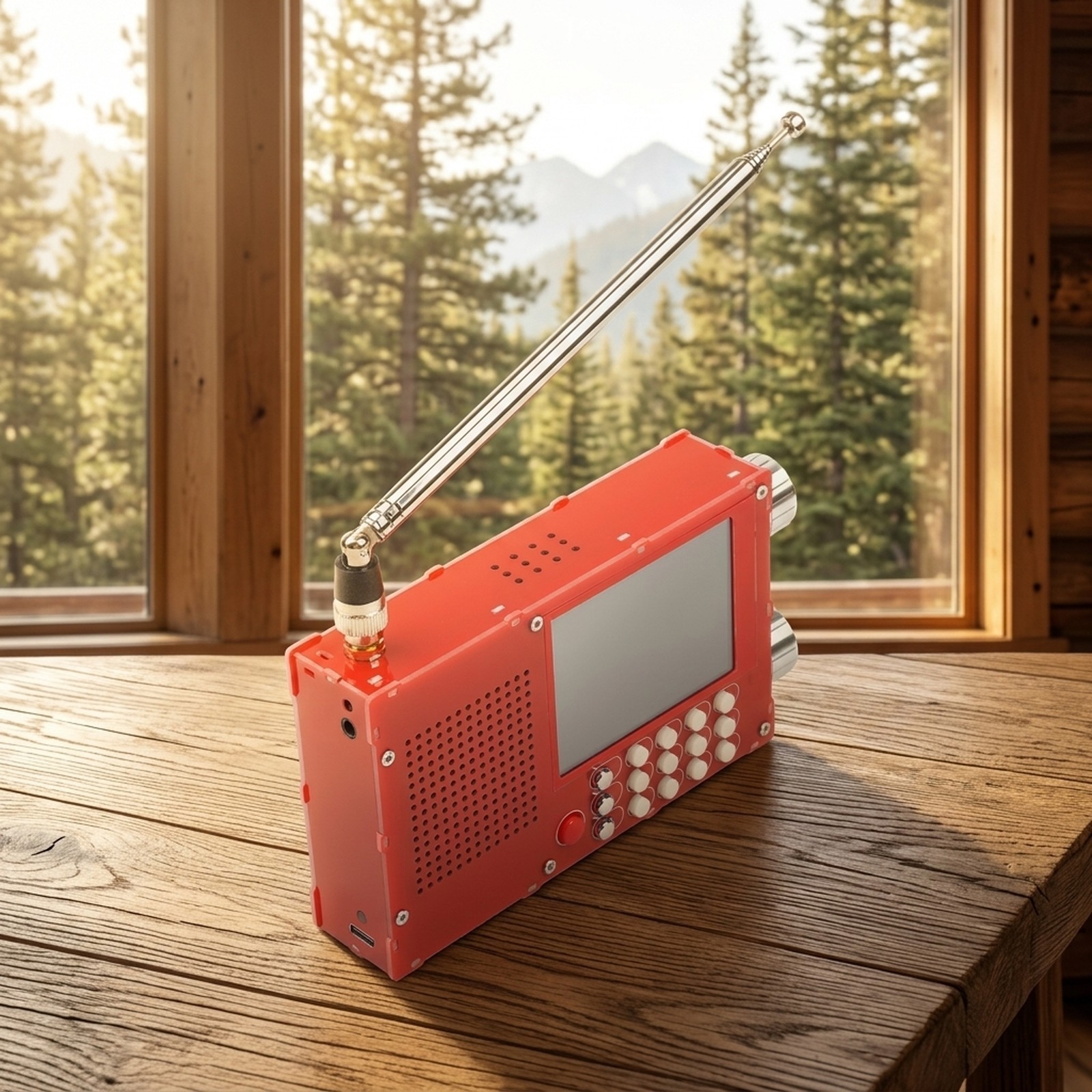 for fm AM Shortwave Radio DP666 with Touchscreen and Multi Language Support