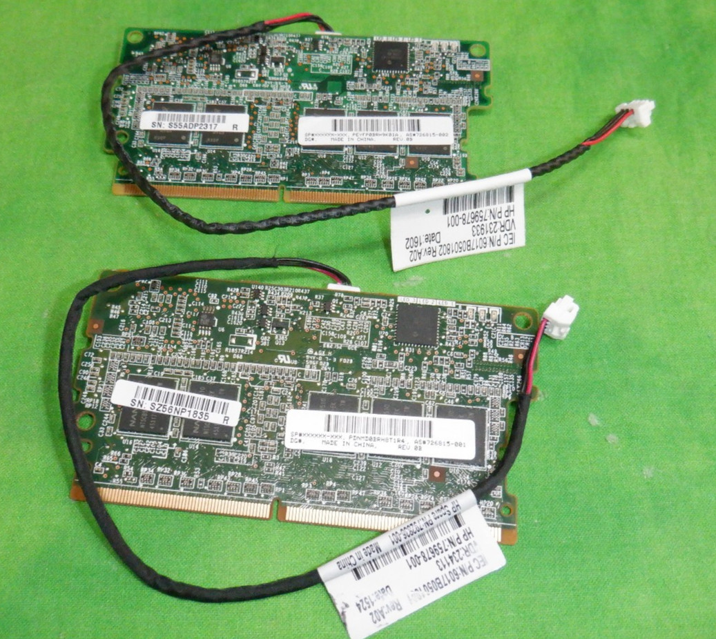 HP 726815-002 Cache Module 4GB FWBC for Smart Array P440 P840 w/Cable 759678-001