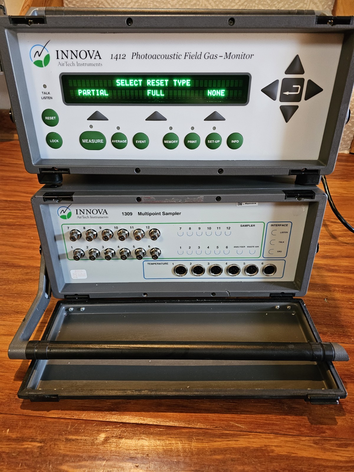 LUMASENSE Photoacoustic Monitor INNOVA 1412 + INNOVA 1309 Multipoint Sampler