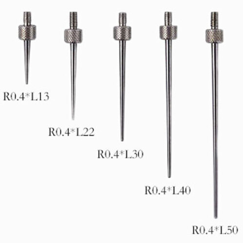 Carbide Needle Point R0.4mm Contact Points for Dial Indicator Depth Gauge Tool