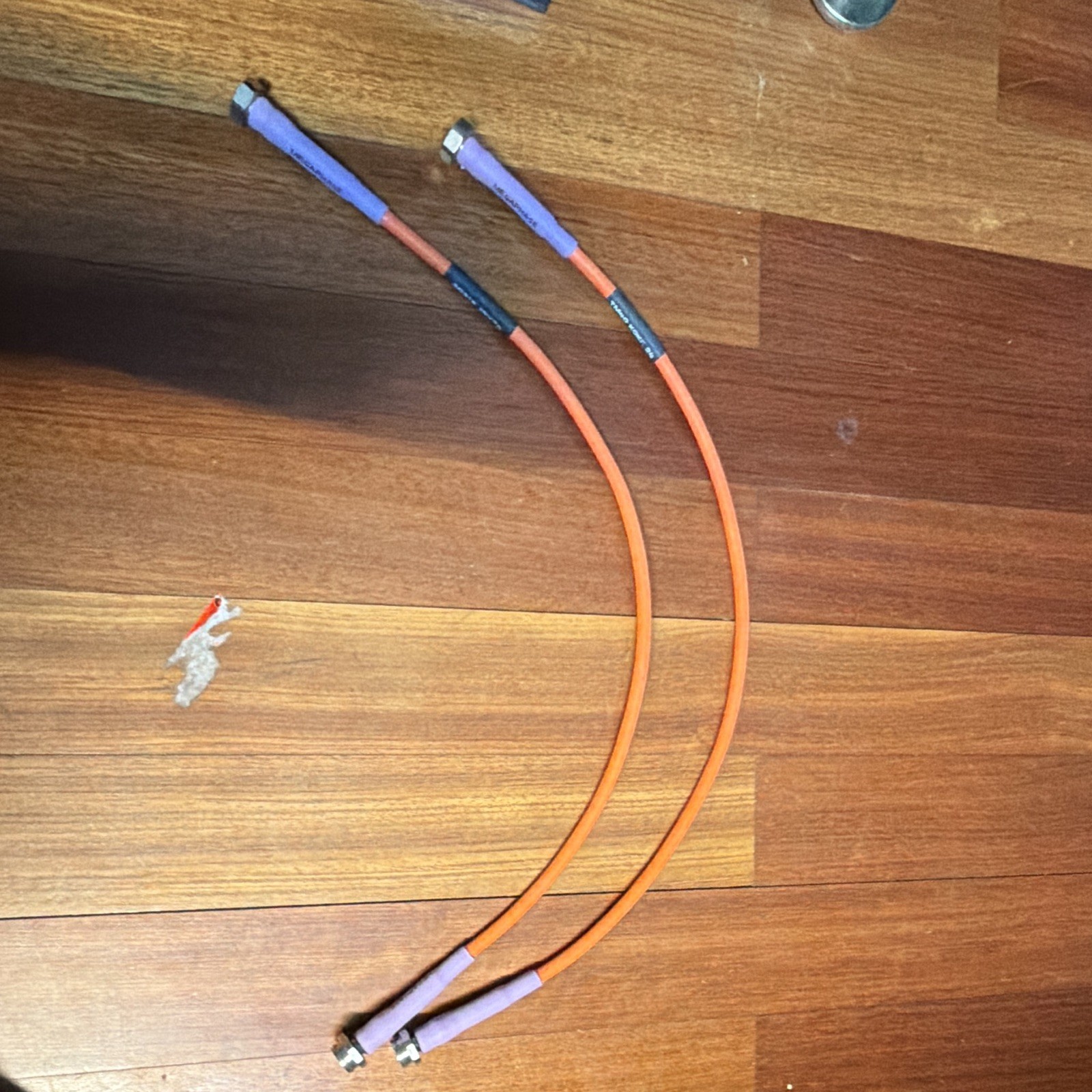 Megaphase TM40 KOKR 24 XLR 3-Pin M/F Shielded 24ft 24AWG Orange/Purple