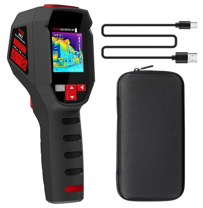Thermal Imaging Camera 240×240 IR Handheld for HVAC Home Inspection -4°F-1022°F