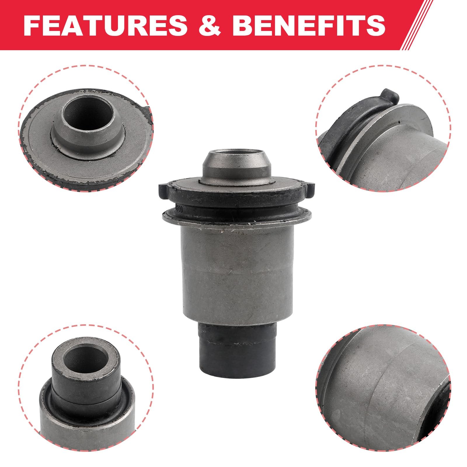 Front Subframe Bushing 2PCS For Nissan Versa Sentra 2006-2013 523-099