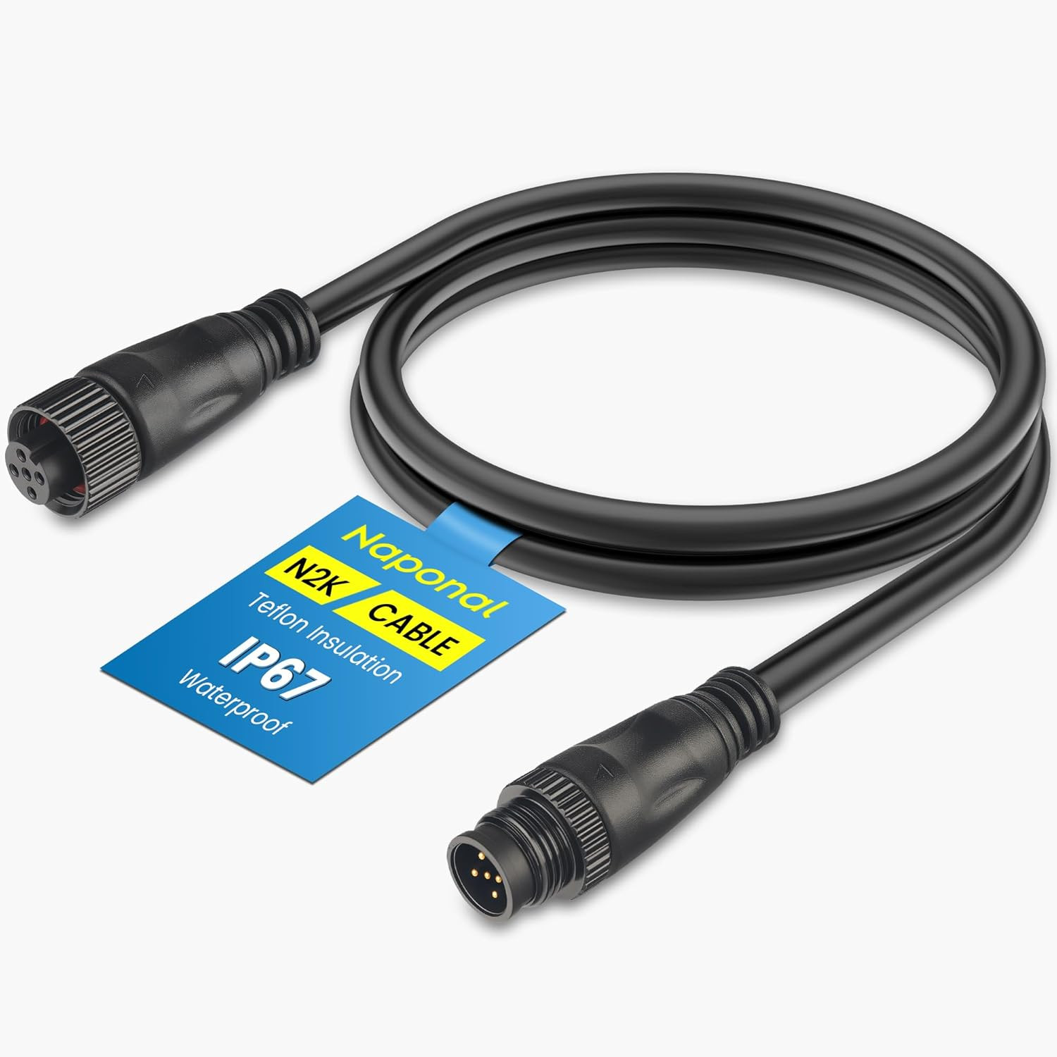 NMEA 2000 2Ft Marine Grade Backbone/Drop Extension Cable for GPS & More