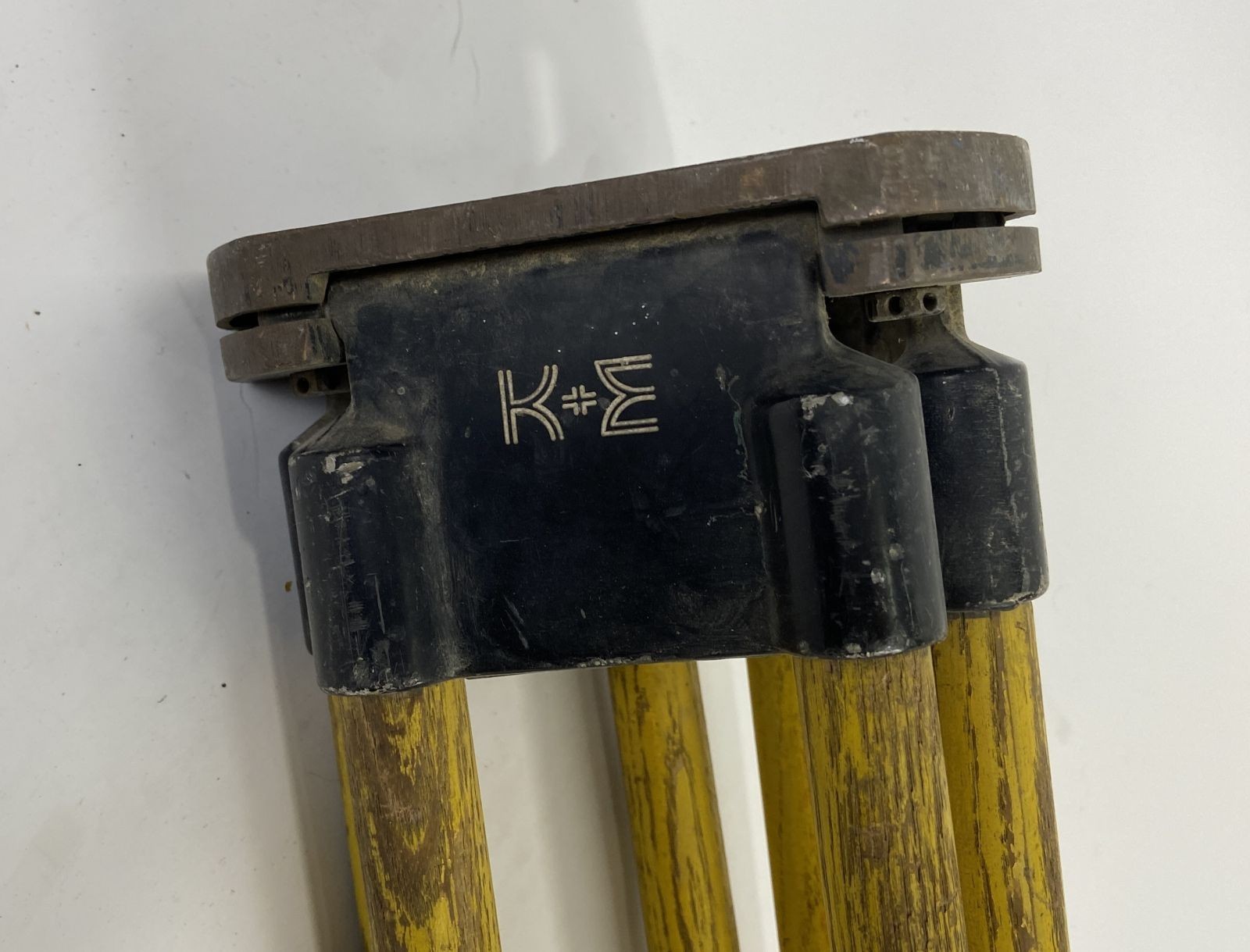 Vintage Tripod Keuffel & Esser Antique Surveyor’s Tripod K+E