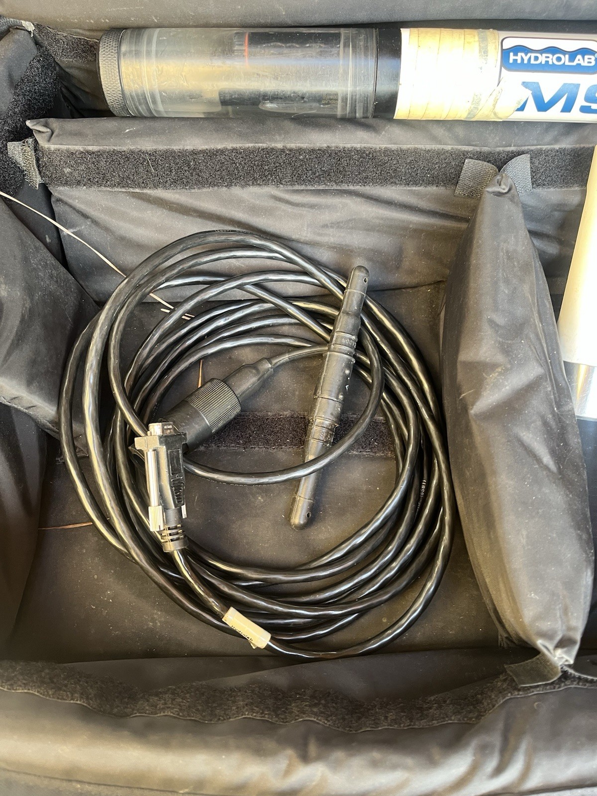 Hydrolab MS5 Multiparameter Water Quality Sonde, Surveyor Handheld, Cable, Case