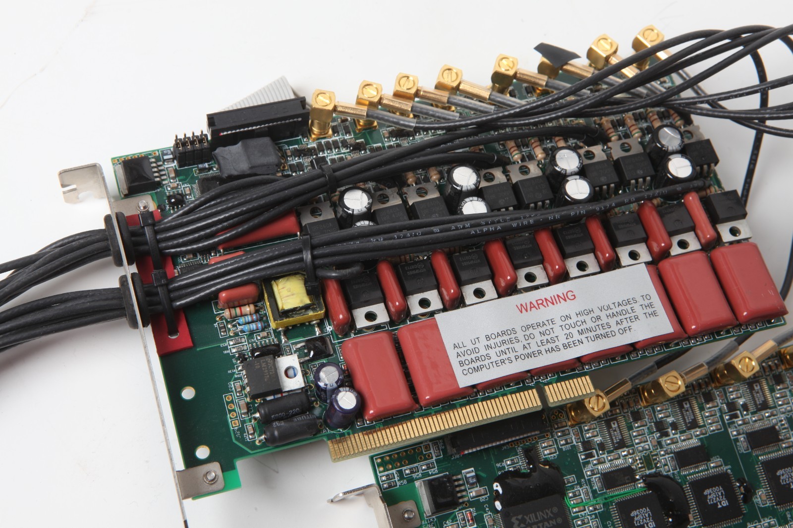 Ultratek PCIAD850 8 channel ultrasonic test PCI card w/ PH8T phased array