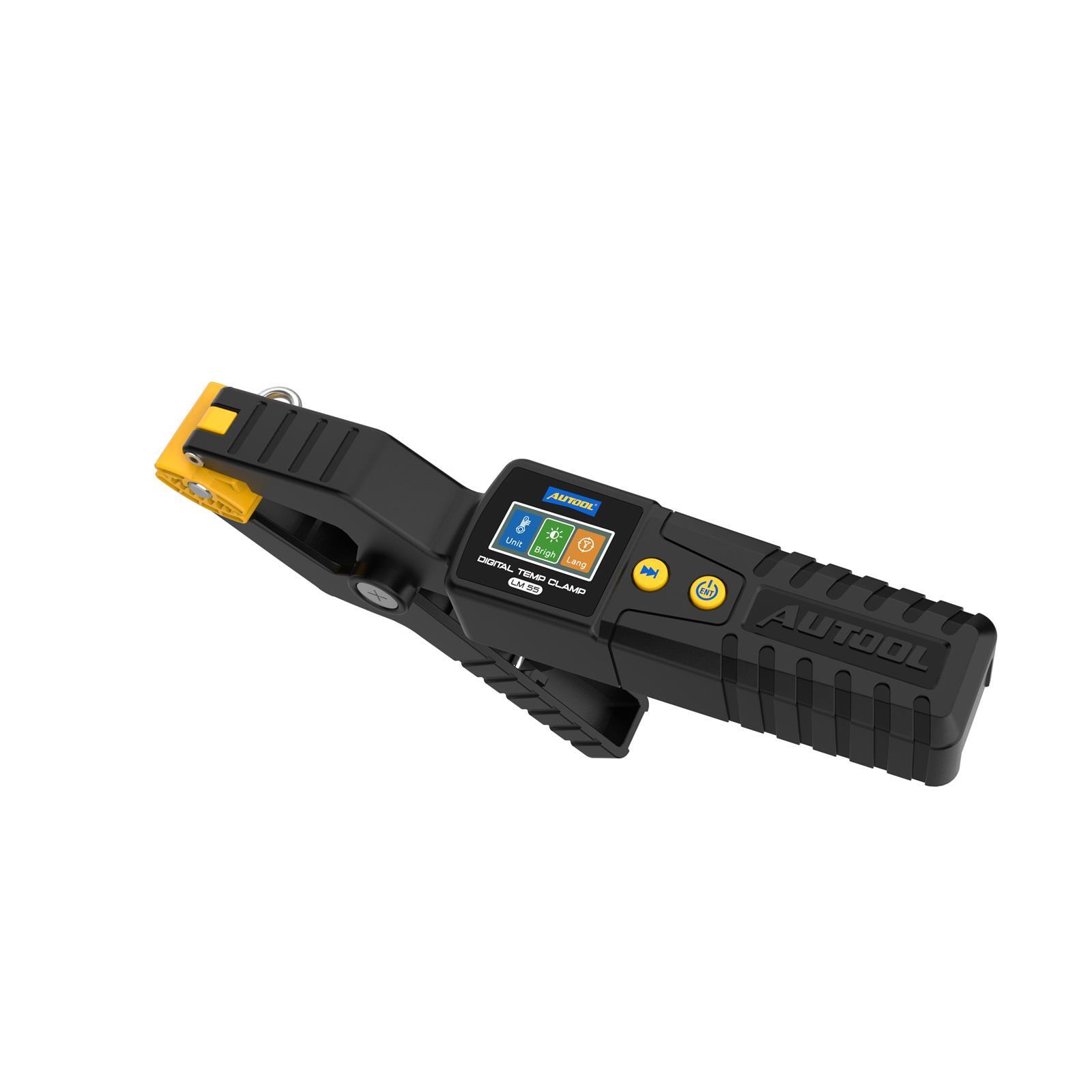 Digital Temperature Tester Pipe Clamp HVAC Thermometer Real-Time Temp -50~150℃