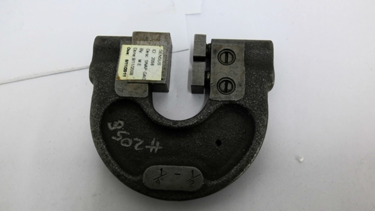 2058 Adjustable Limit Snap Gage 1/4″-1/2″