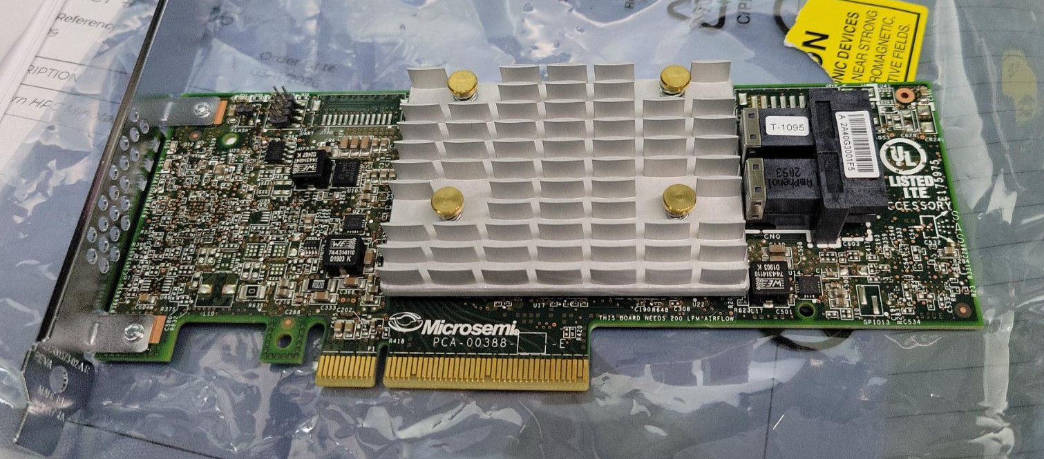 MICROSEMI ADAPTEC HBA2100-8I 12Gb/s HBA Controller Open Box