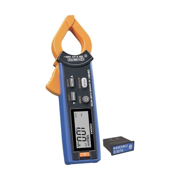 HIOKI CM4001-90 Electric AC Leakage Clamp Meter include Wireless adapter NEW