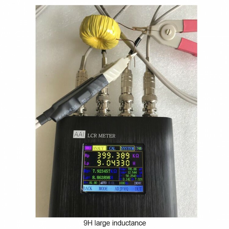 LCR Meter LCR Component Tester LCR Tester 2.4″ TFT Color Screen Chinese English