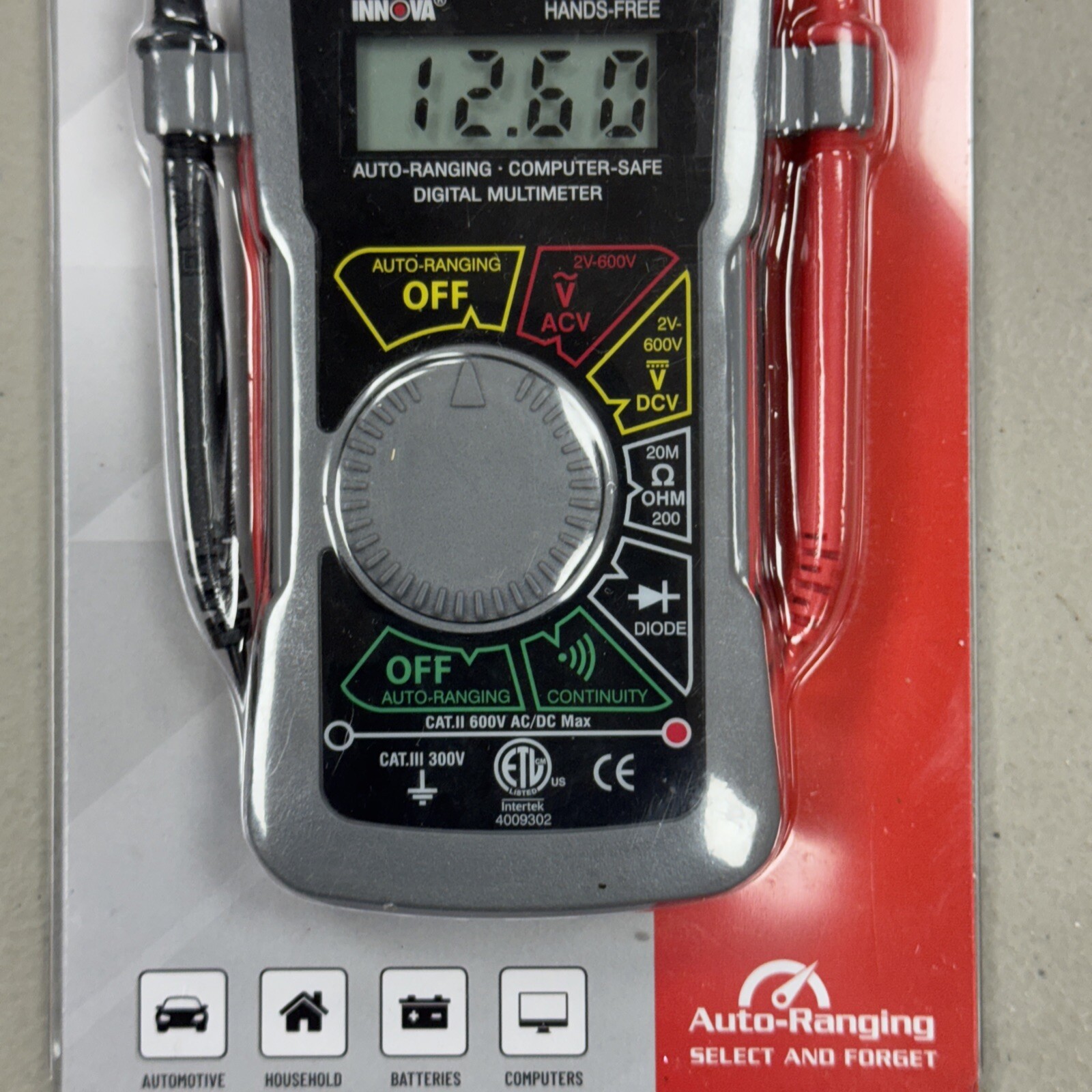 Innova Auto Ranging Digital Multimeter EPI3320 Brand New!
