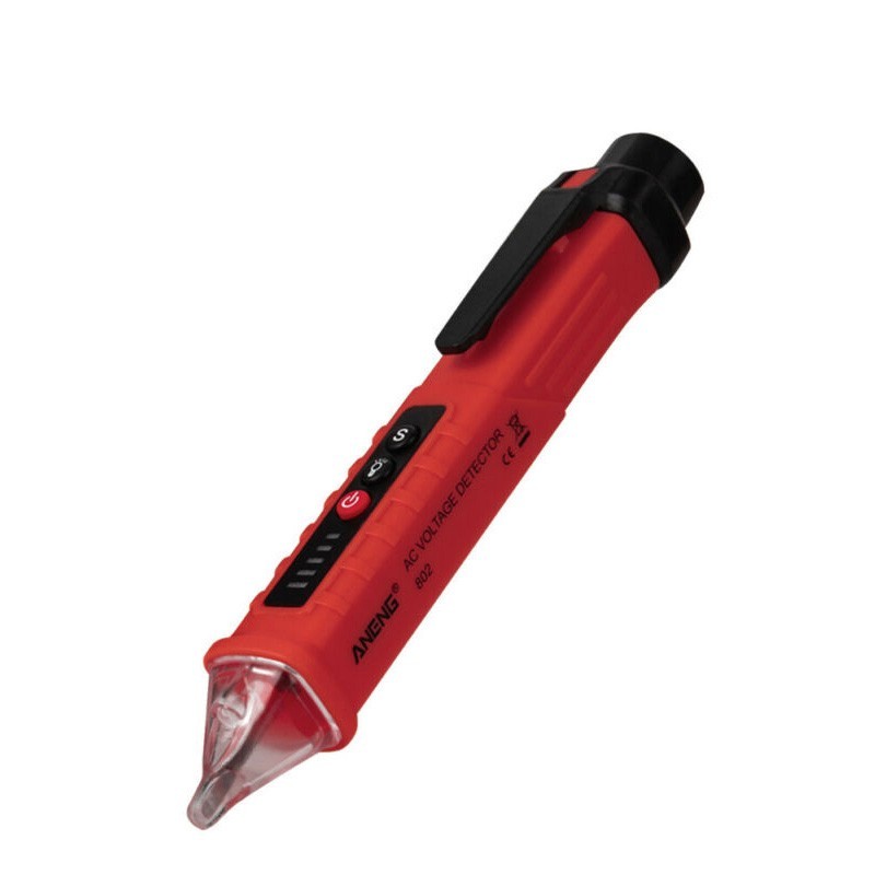 12-1000V LED Electric Live Wire Tester Pen Non-Contact AC Voltage Detector Pen