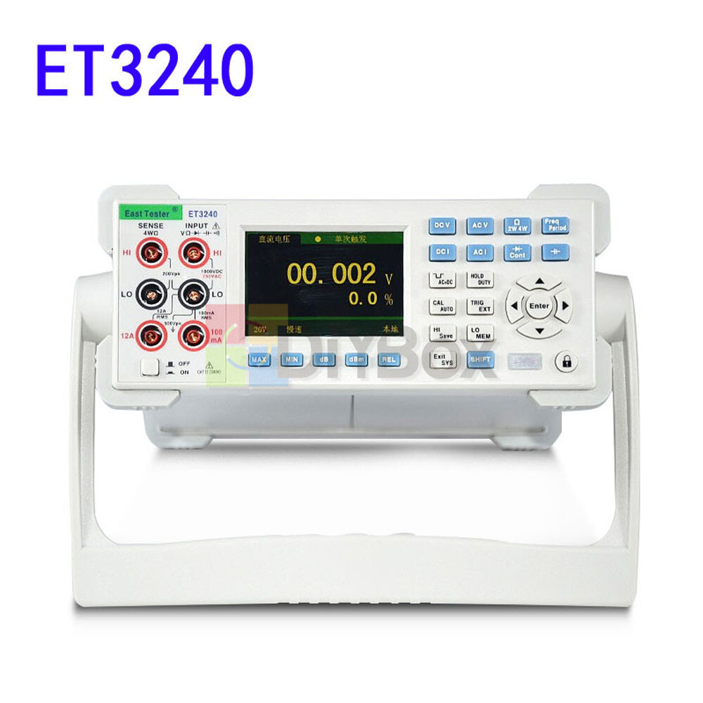 ET3240 ET3255 3.5in Screen TFT LCD USB RMS Digital Multimeter Tester 4½ 5½ Digit
