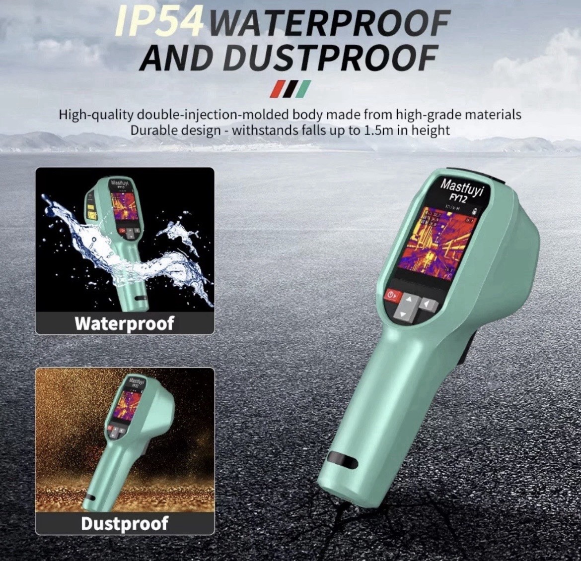 Handheld Infrared Thermal Imager TISR Resolution240x240 Thermal Imaging Camera