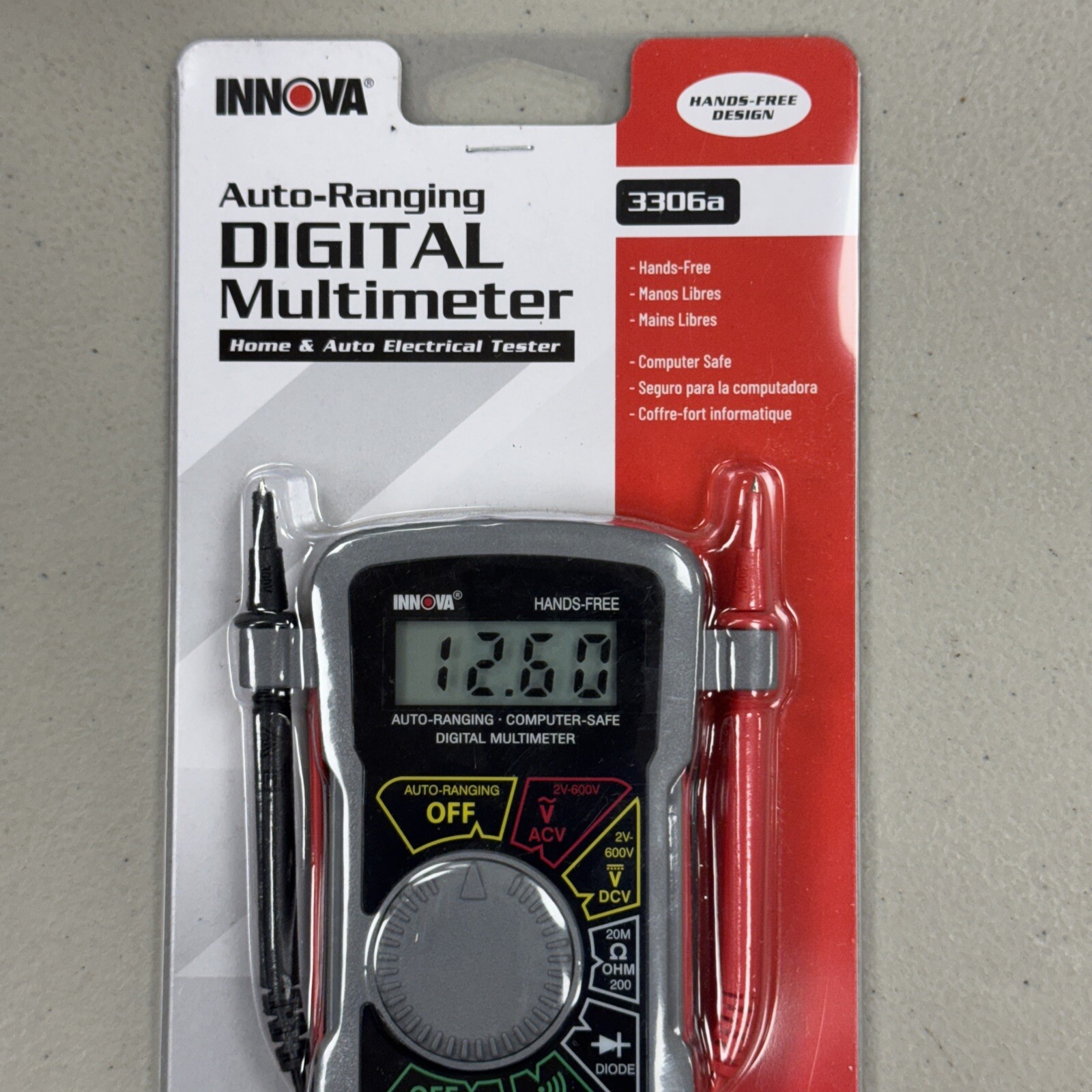 Innova Auto Ranging Digital Multimeter EPI3320 Brand New!