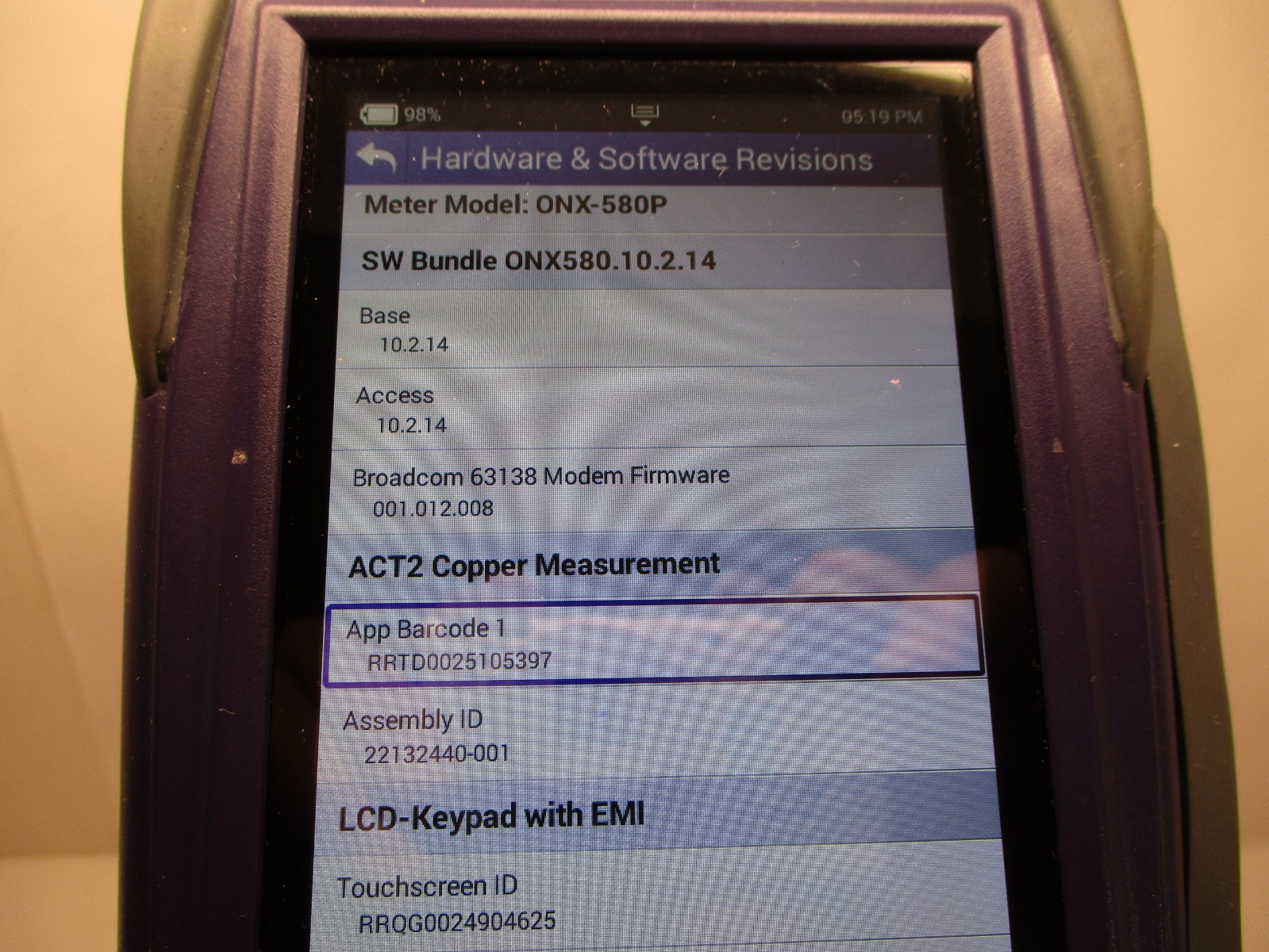 JDSU ONE EXPERT ONX 580P BDCM-G-FAST TESTER, USED AND READY FOR ROUND 2