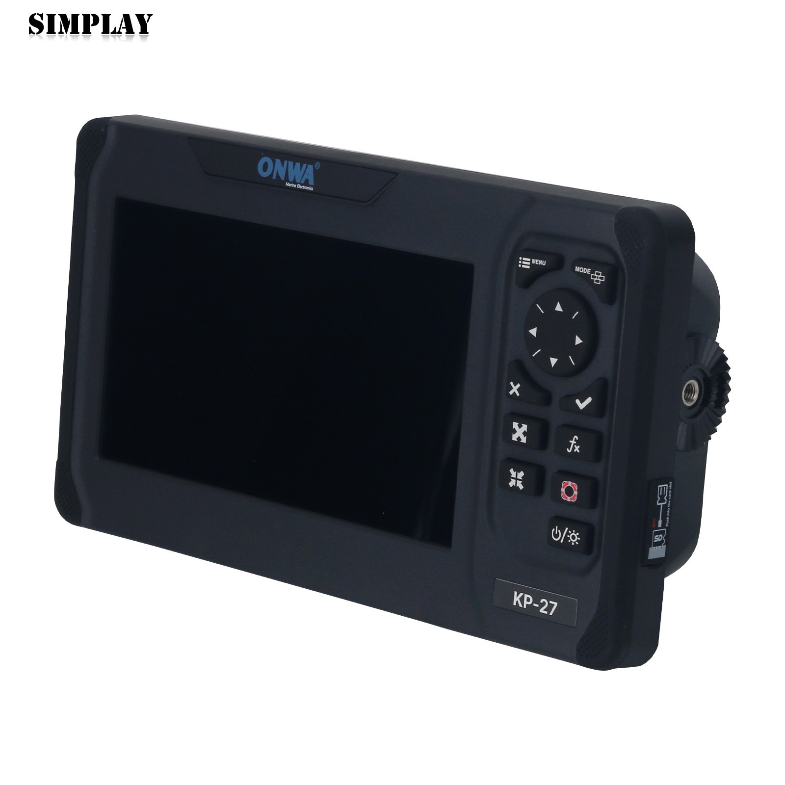ONWA KP-27 7″ 800×480 GPS Chart Plotter Marine Chartplotter w/ GPS Antenna