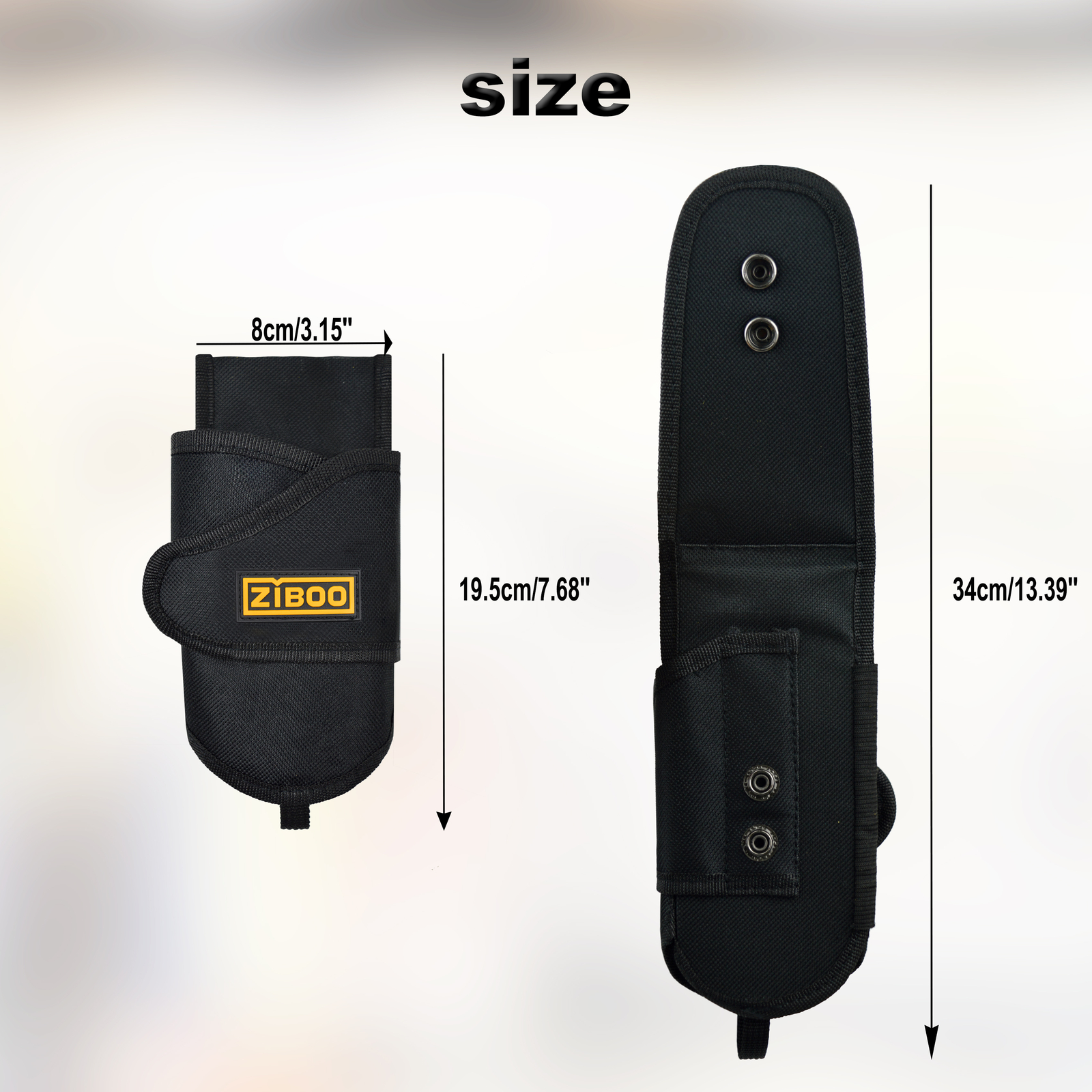 ZIBOO C30 Rugged Fabric Holster ,For T5-1000/T5-600/T6-1000/T6-600